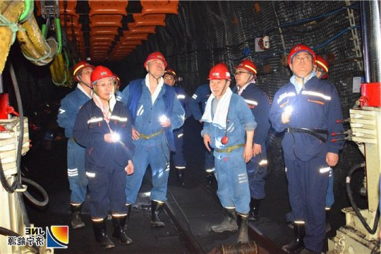 北京煤科总院研究员再次到金桥煤矿调研智慧矿山建设