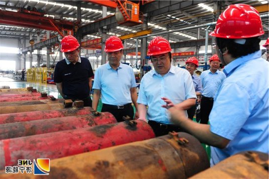 市国资委党委书记、主任丰家雷到集团公司部分非煤企业调研