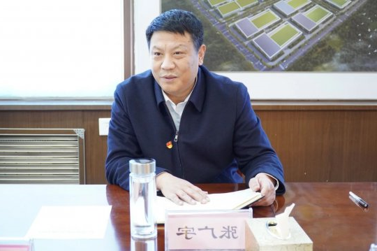 张广宇参加指导盛源公司领导班子民主生活会