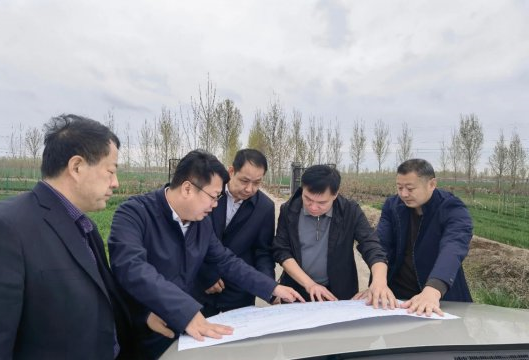 岳修广到阳城煤电技改项目现场调研指导工作