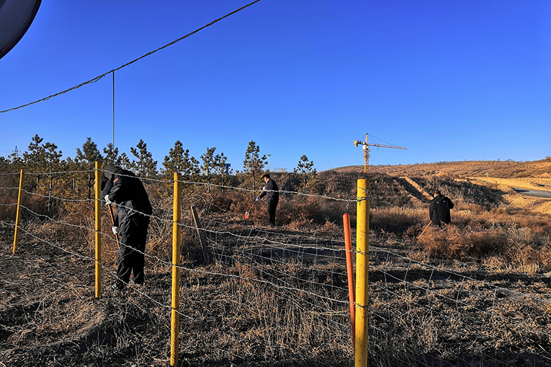 2021年12月22日朱家峁煤矿开展“清除杂草，消除火灾隐患”活动（相红伟摄）.jpg
