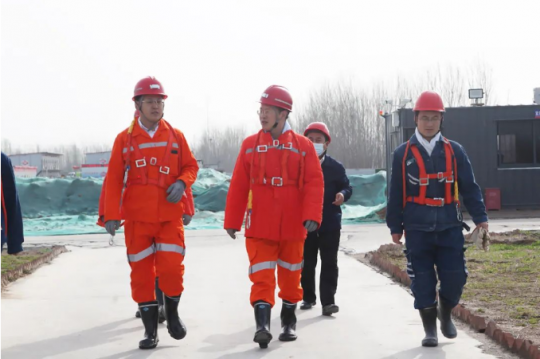 王崇景到阳城技改项目调研指导工作