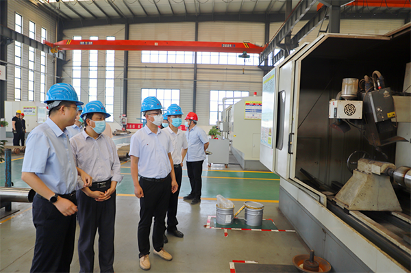 市科技局调研组到海纳科技 (2).png