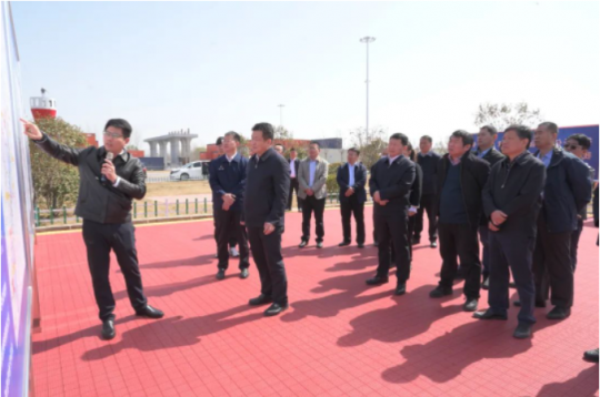 济宁市人大代表走进济宁能源，开展港航产业专题调研