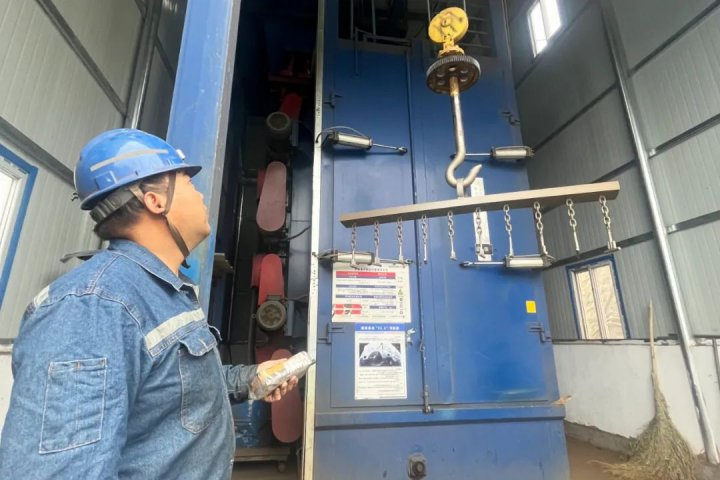 手动变自动！朱家峁煤矿抛丸机首次实现远程遥控