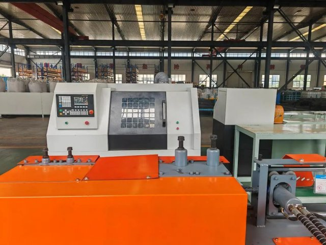 盛源公司中空注浆锚索生产效率再提升